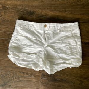Size 10 White shorts
